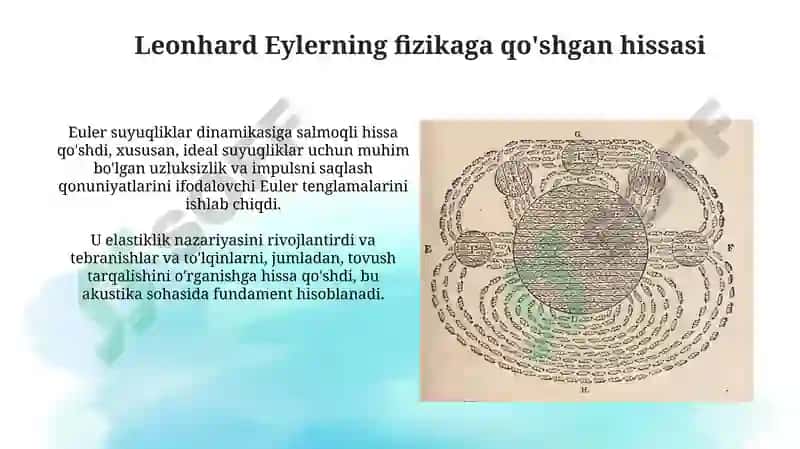 L.Eyler, J. Venn, R.Dekartning hayoti va ilmiy faoliyati 6