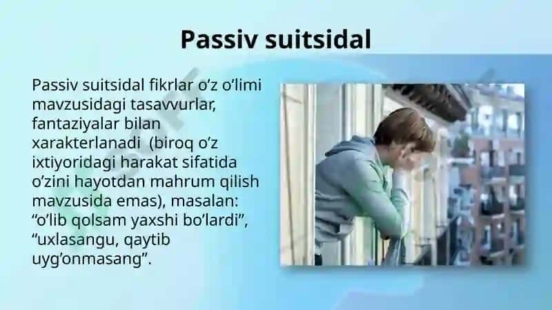 SUITSIDAL AXLOQ 6