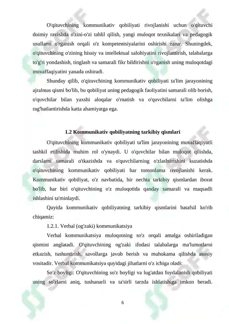 O'qituvchining kommunikativ qobiliyati 6