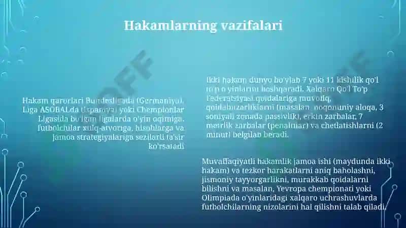 Gandbol o’yinida hakamlik 6