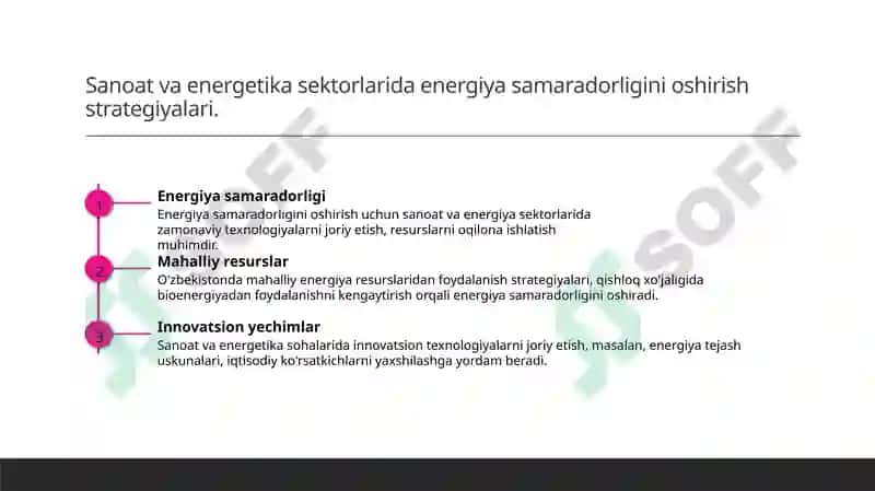 Energiya samaradorligini oshirish yo'nalishlari 6