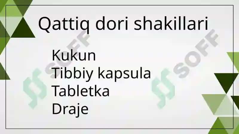 Polifunksional birikmalar asosida dori ishlab chiqarish jarayoni 6