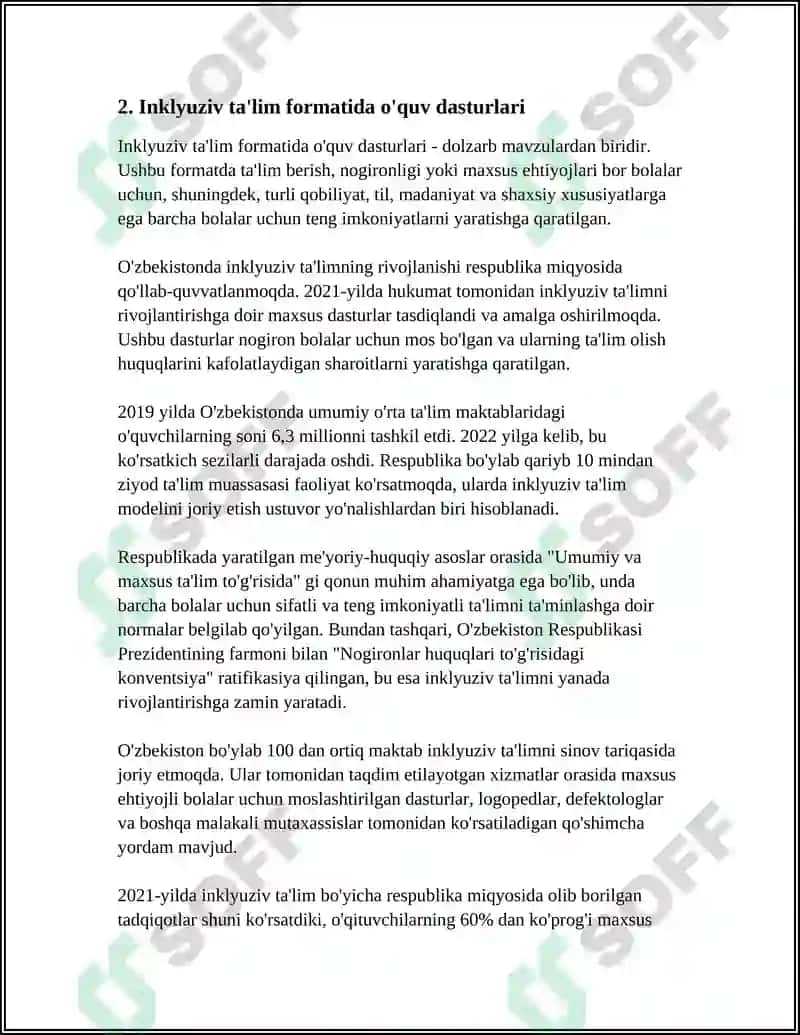 Nogironlar uchun maxsus maktablar 6