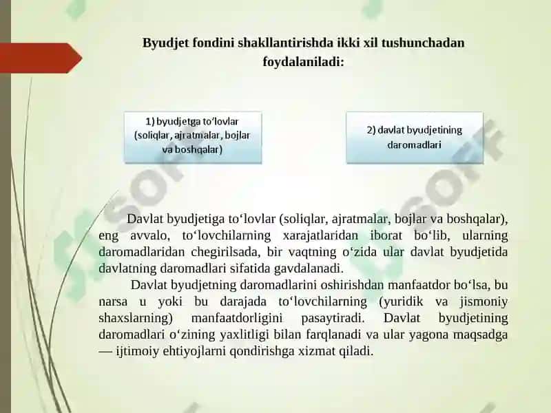 Budjet soliq siyosati 6