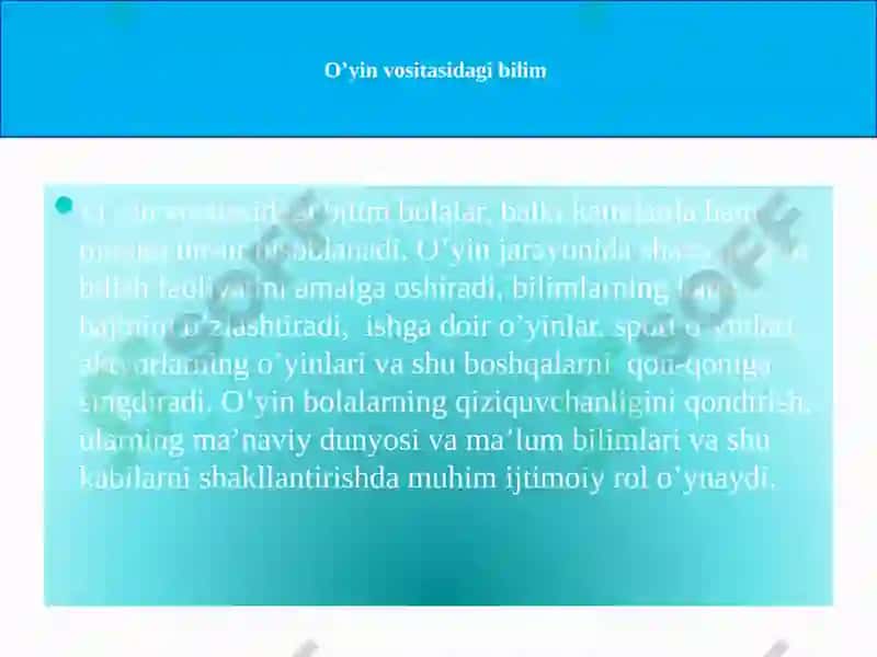 Bilim va uning asosiy shakllari 6
