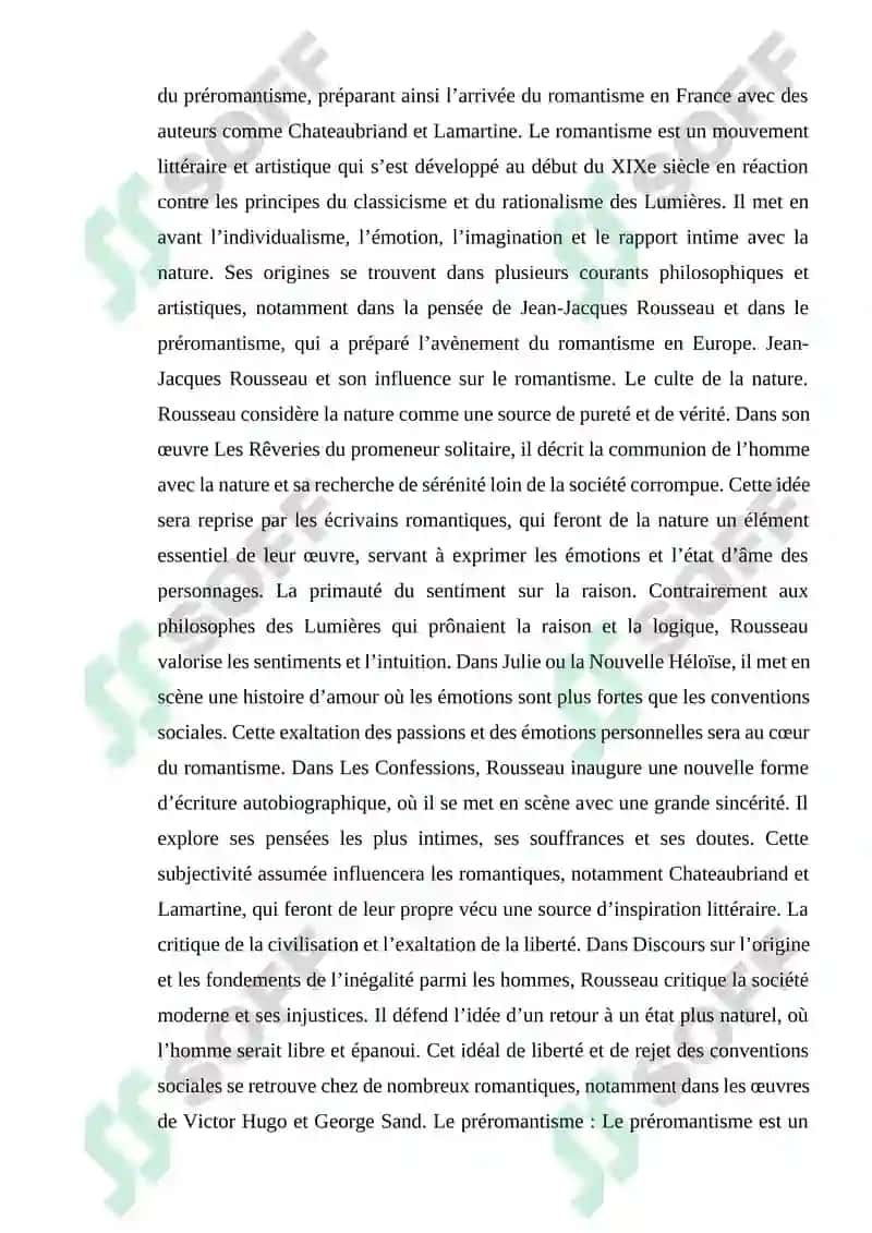 La littérature française.  Le romantisme 6
