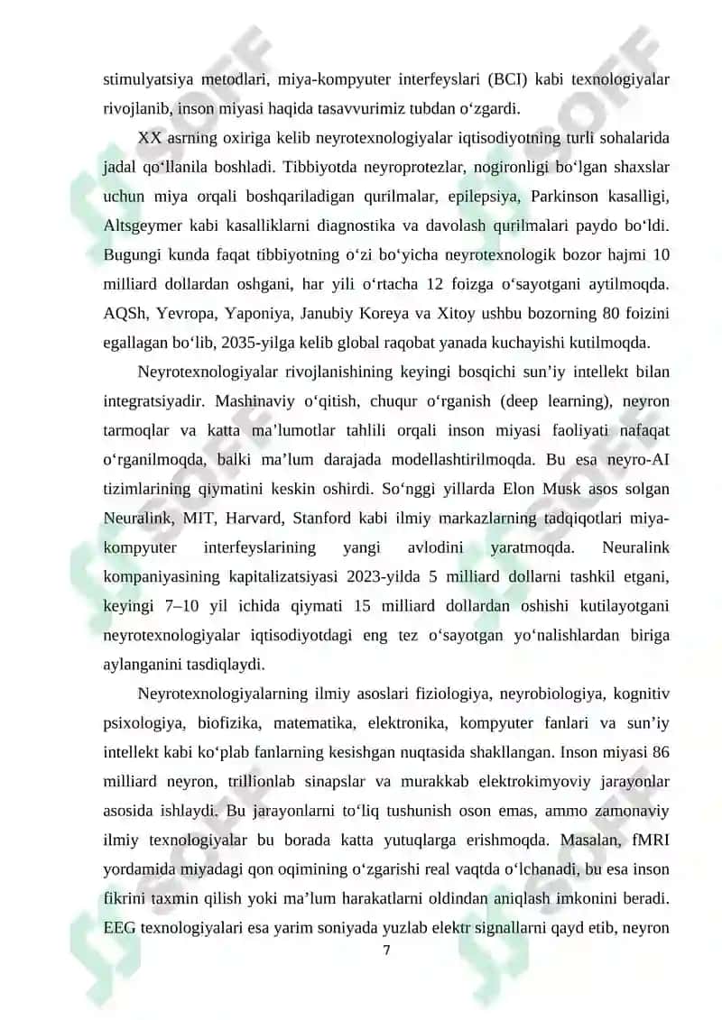 Neyrotexnologiyalar va sun’it intellekt 6