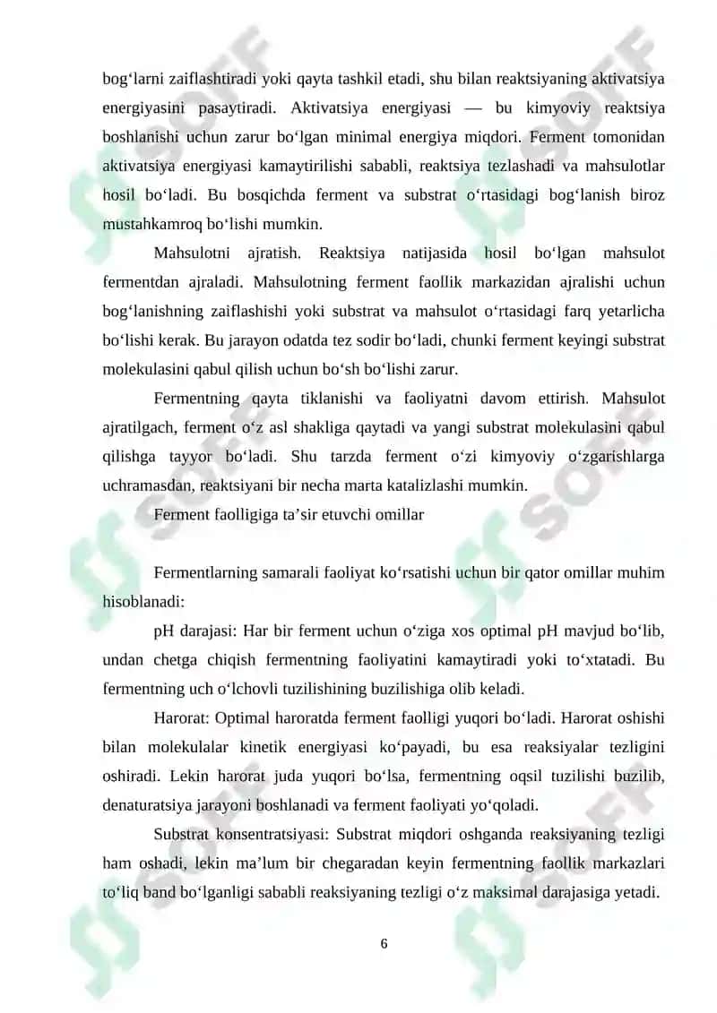 Fermentli Preparatlar Ishlab Chiqarish 6