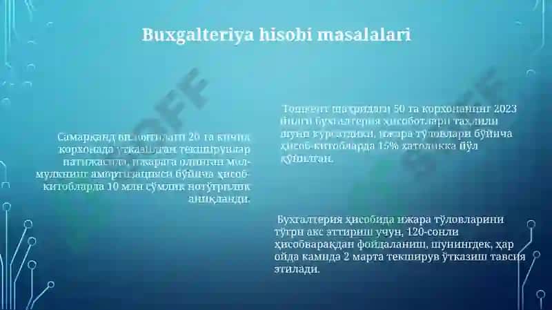 Ishga Ijara va Foydaga Ijara 6