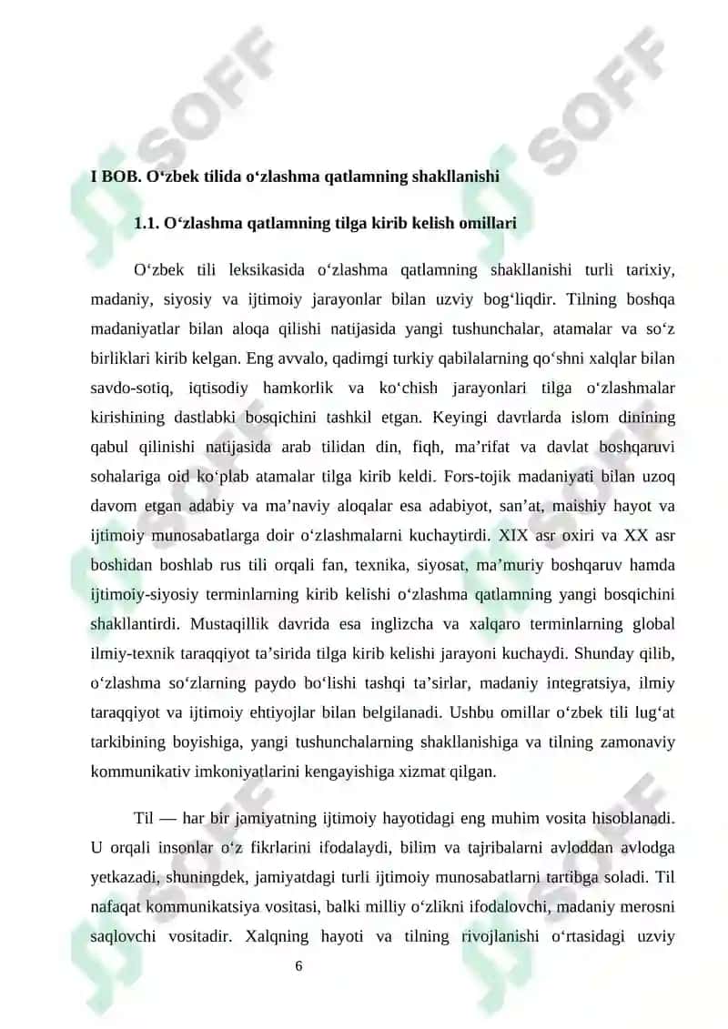 o'zbek tili leksikasida o'zlashma qatlam 6