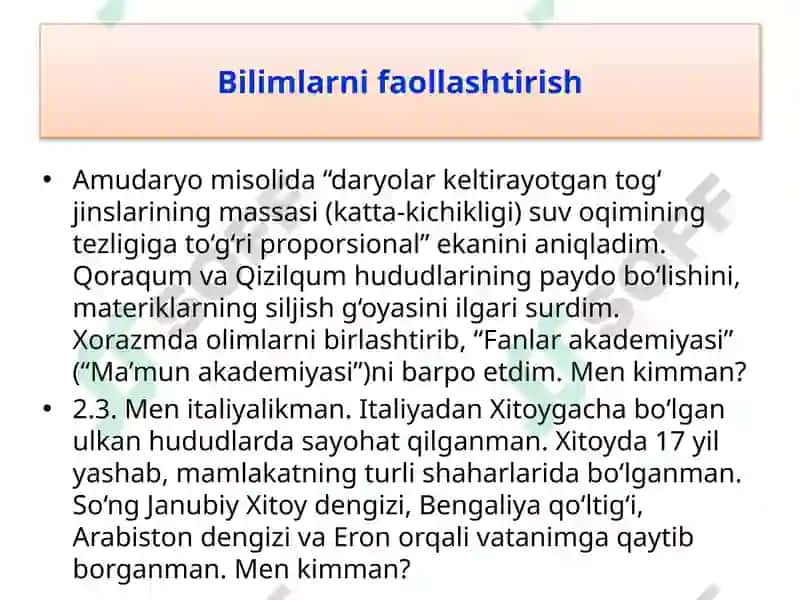 Geografiya metodikasi 6