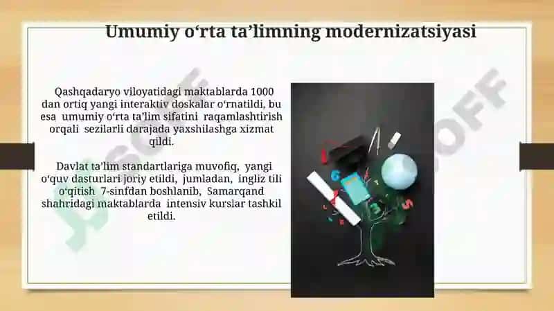 Taʼlim mazmunining yangilanishi 6