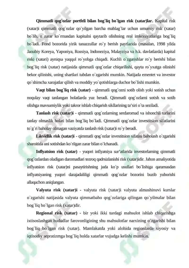 Investitsion faoliyatni boshqarish 6