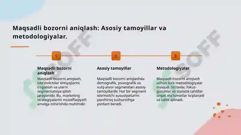 Bozor sigmentatsiyasi 6