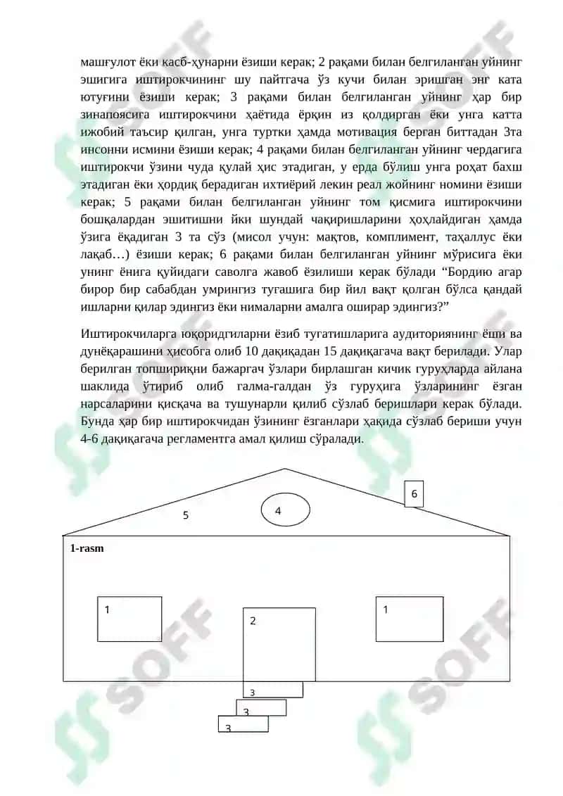 Психологик тренинг машғулотлари 6