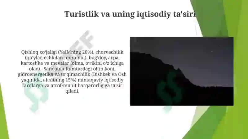 Qirg'izistonning sanoat manzarasi 6