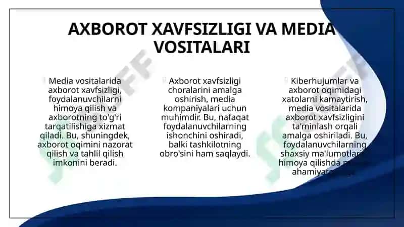 Media vositalarida axborot xavfsizligi 6