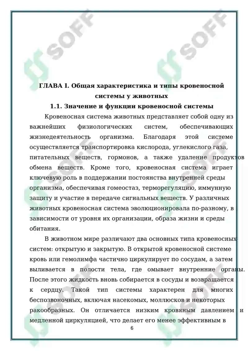 Строение и эволюция кровеносной системы животных 6