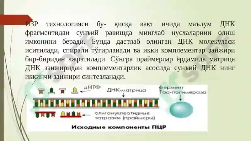 ГЕНОМИКА МЕТОДЛАРИ 6