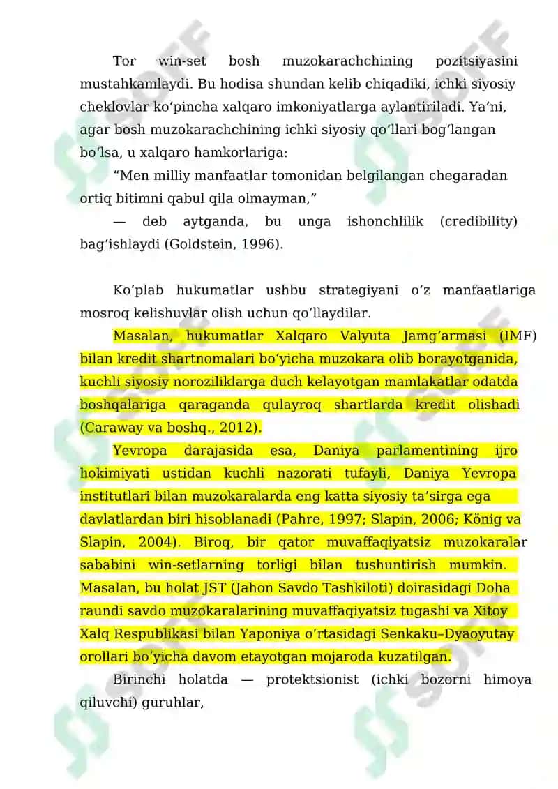 KIBERNETIK NAZARIYA; tashqi siyosat 6