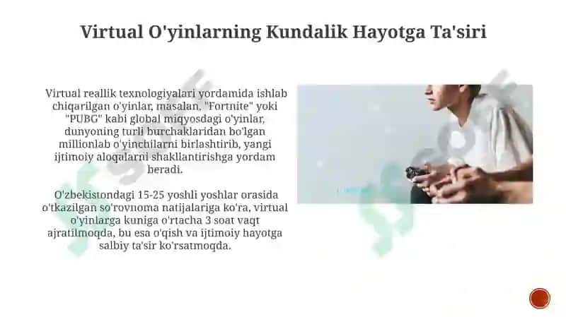 Virtual O'yinlarning Kundalik Hayotga Ta'siri 6