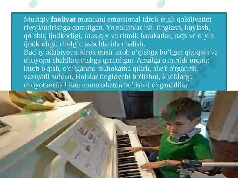 Maktabgacha yoshdagi bolalarning faoliyat turlari 6