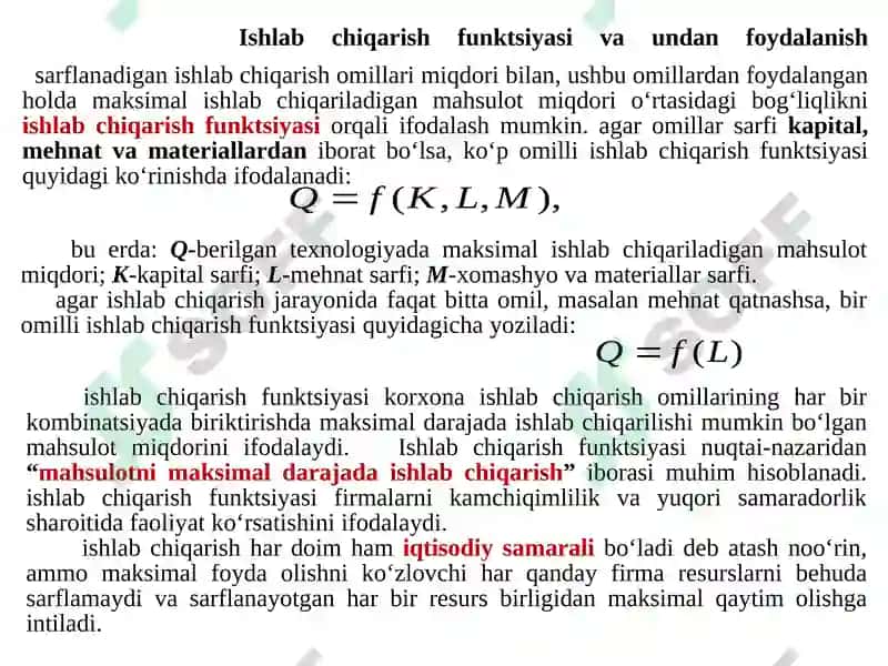 Ishlabchiqarish 6