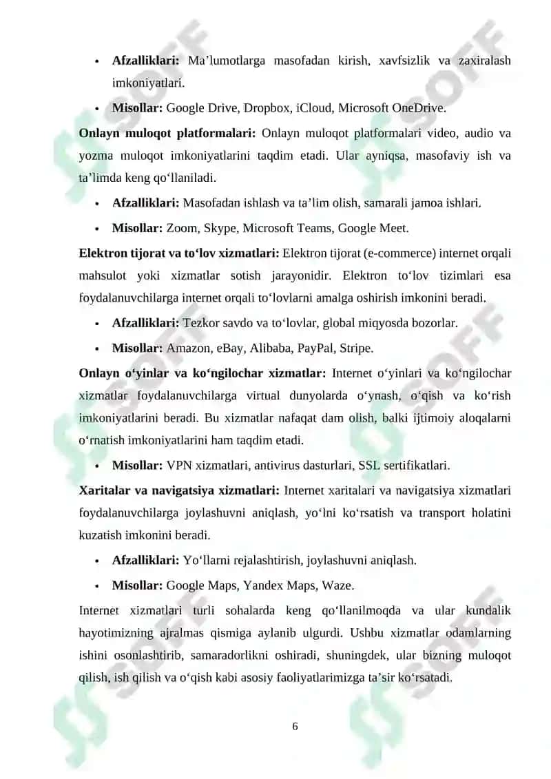 Internet Xizmatlari Tarixi va Paydo bo'lishi 6