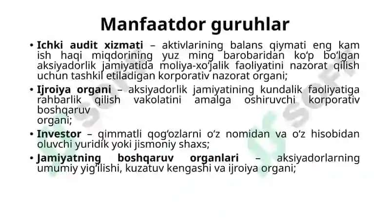 Korporativ boshqaruv 6