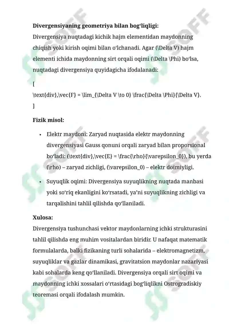 Vektor maydon 6
