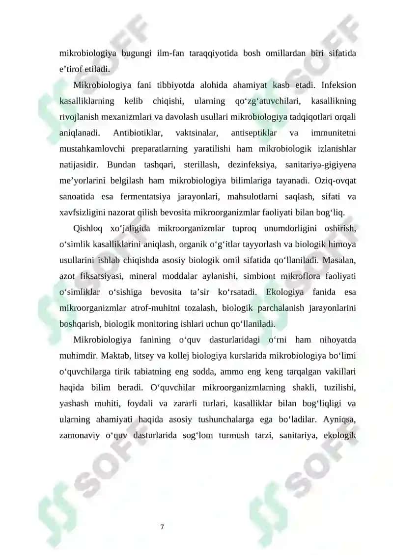 Mikrobiologiya darslarini STEAM texnologiyasi asosida tashkil etish 6