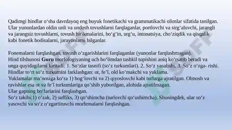 Tilshunoslik Fani Tarixi 6