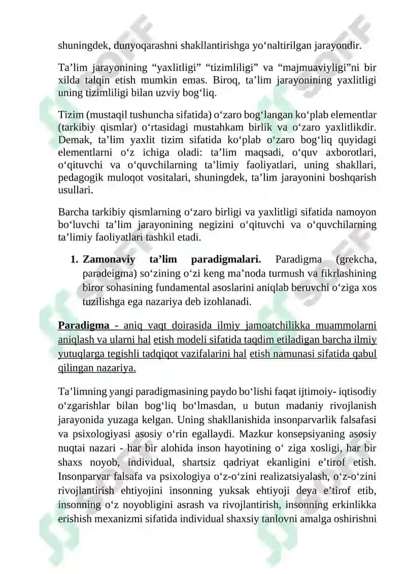Ta'lim nazariyasi (didaktika) 6