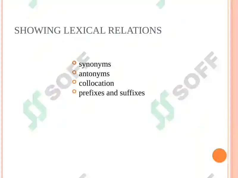 WAYS OF TEACHING VOCABULARY 6