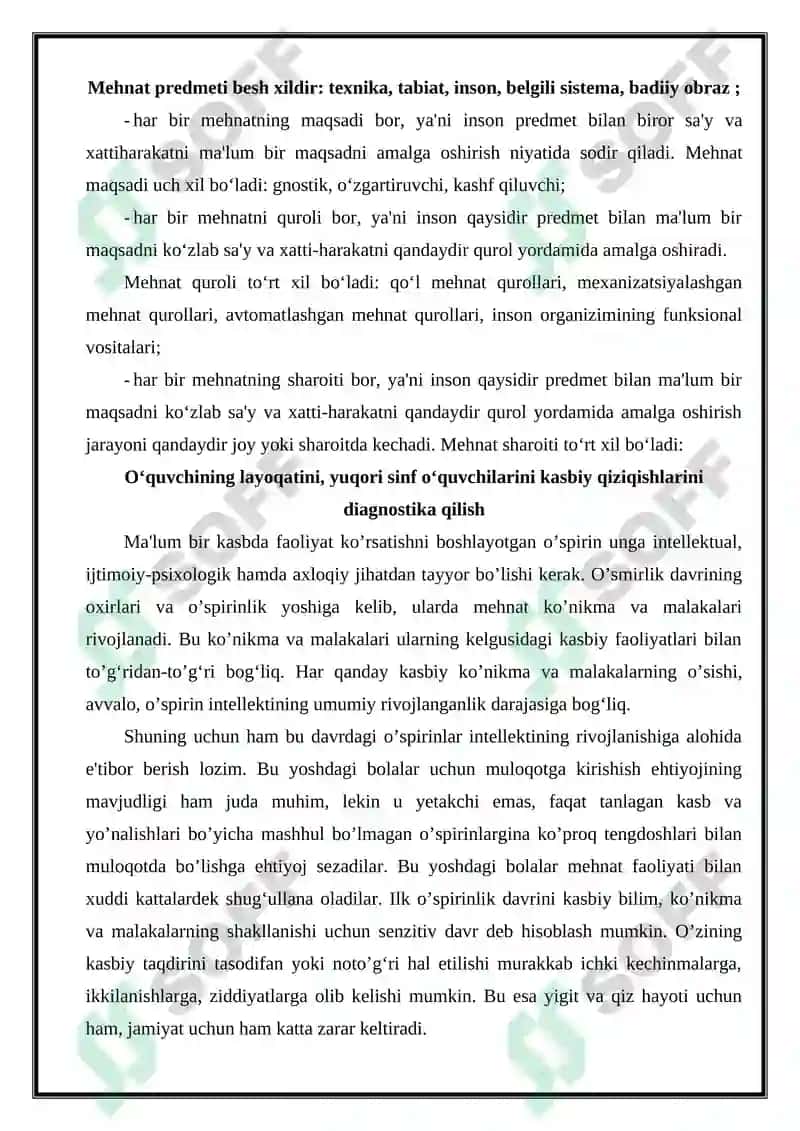 Kasbiy o‘zlikni anglashdagi Ziddiyatlar 6