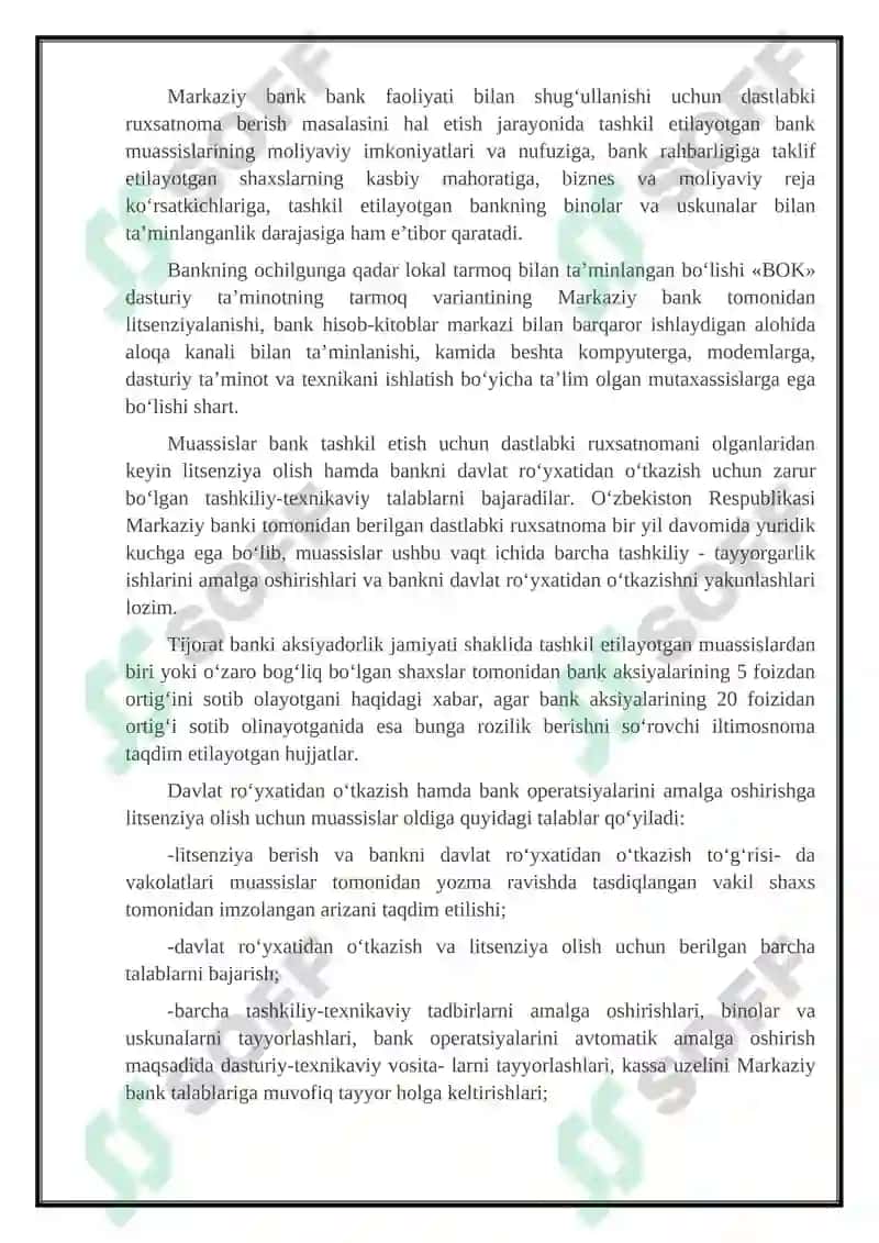 Tijorat Banklari Faoliyati 6