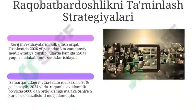 Jahon Media Maʼlumotlar Makonidagi Raqobat Muhiti 6