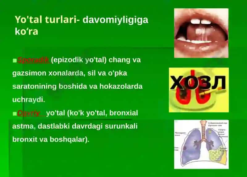Nafas tizimi sorab surishtirish ikp 6