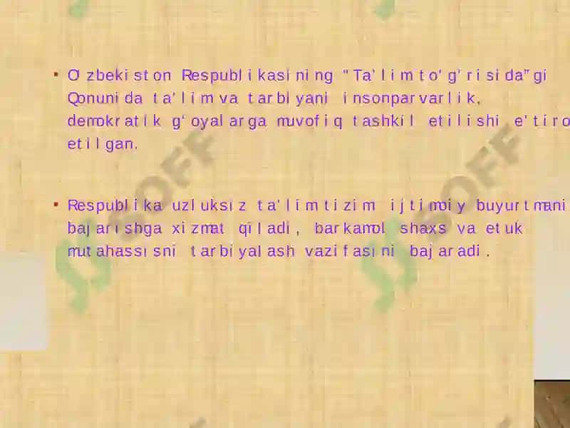 Didaktika – Ta’lim Nazariyasi Sifatida 6