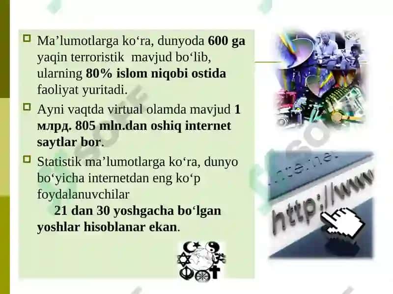 Kibermakonda diniy e’tiqod targ‘ibotining ijtimoiy xavfi 6