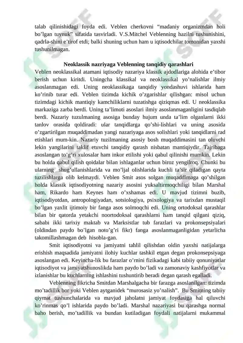 Institutsionalizmning axamiyati va mohiyati 6