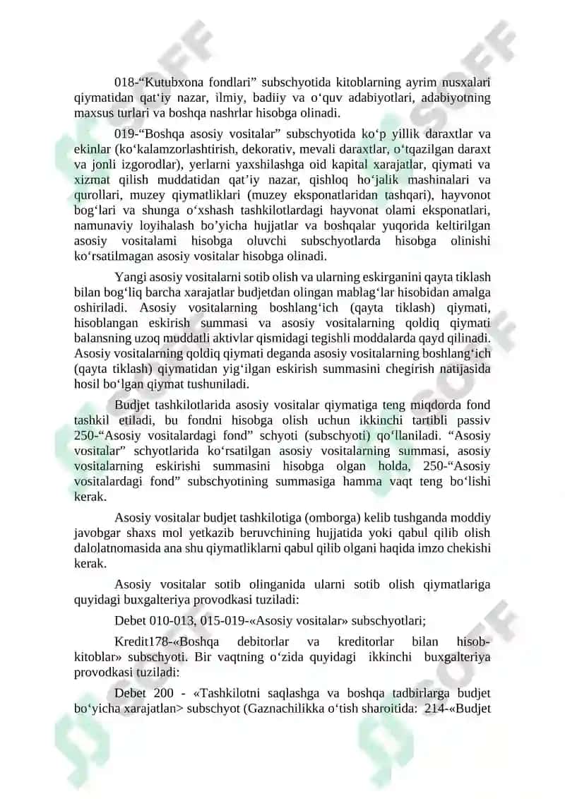 Asosiy vositalar hisobi 6