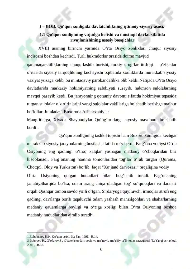 Qoʻqon Xonligi Davlatchilikning Ijtimoiyosi 6