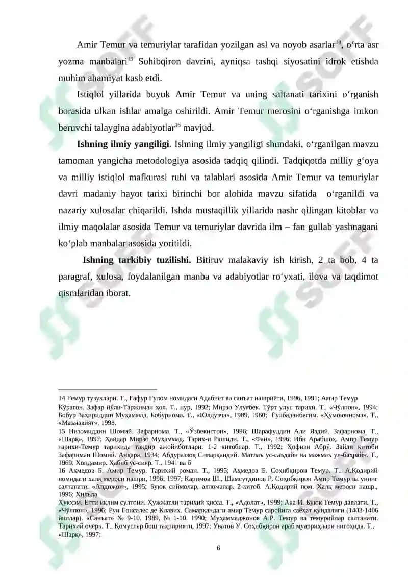 TEMURIYLAR DAVRI MADANIYATI 6