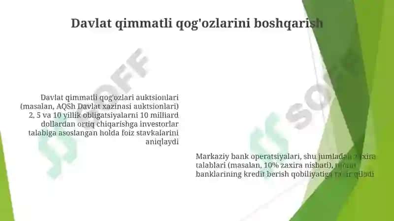 Markaziy bank operatsiyalari 6