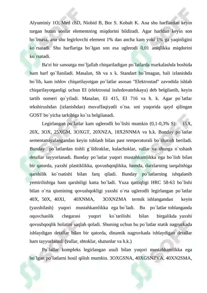 Olovbardosh polatlarni ishlatilish sohalari 6