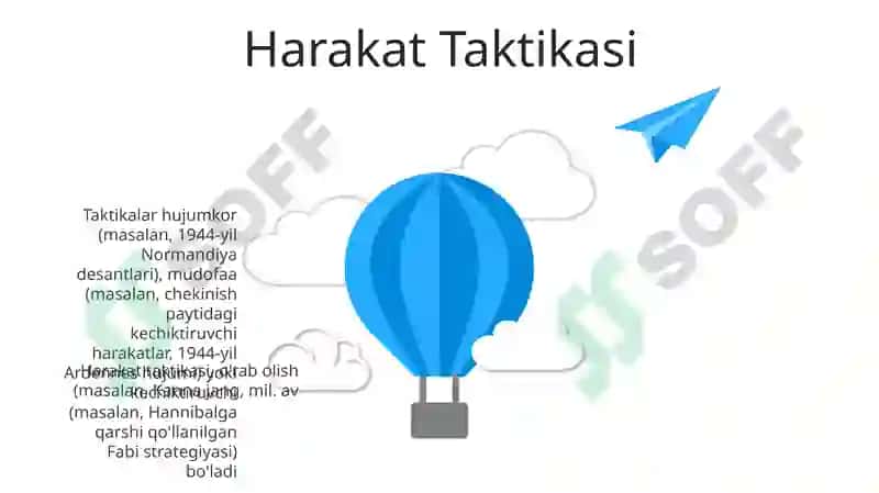 Taktika haqida tushuncha va uning tasnifi 6