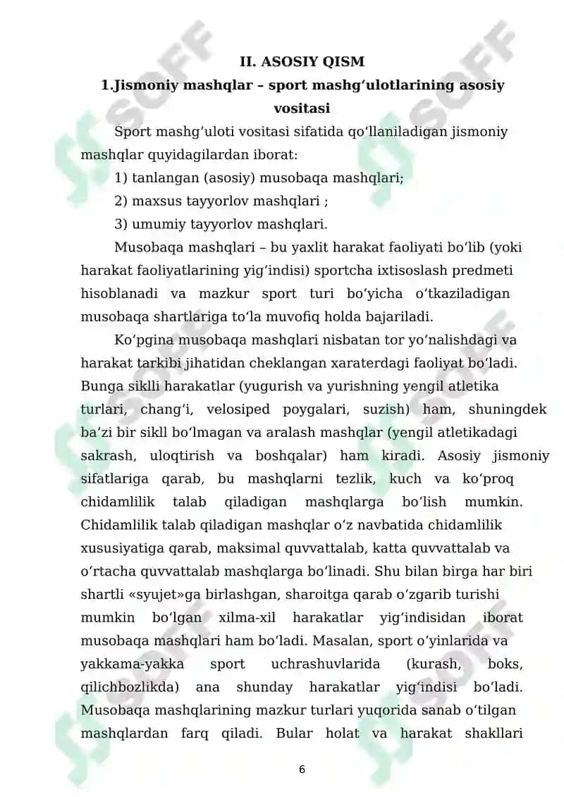 Sport mashgʻulotlarining vositalari 6