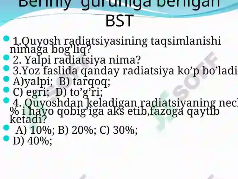 BO`SHLIQLARNI TO`LDIRISH 6