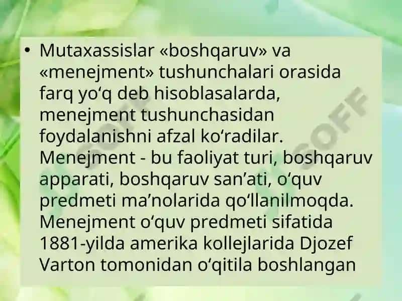 Ta’lim sohasidagi asosiy prinsiplar 6
